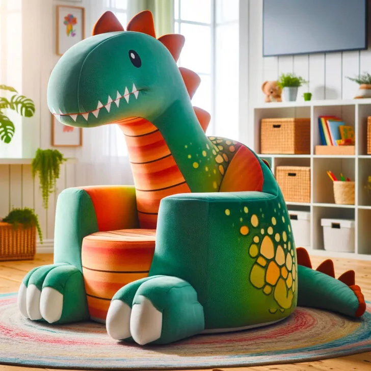 Materials and Craftsmanship in Dinosaur Shaped Chairs