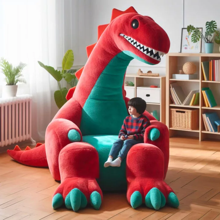 Dinosaur gaming online chair