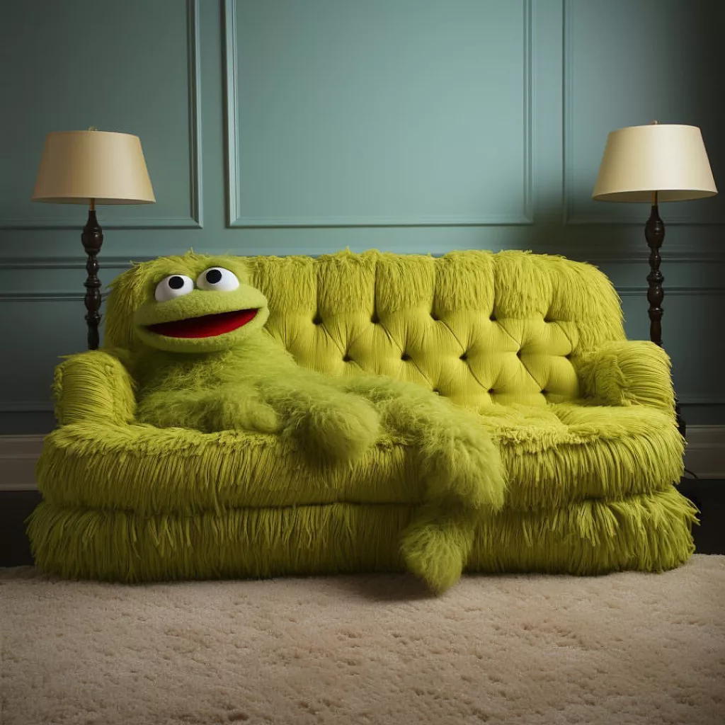 Sesame street outlet sofa