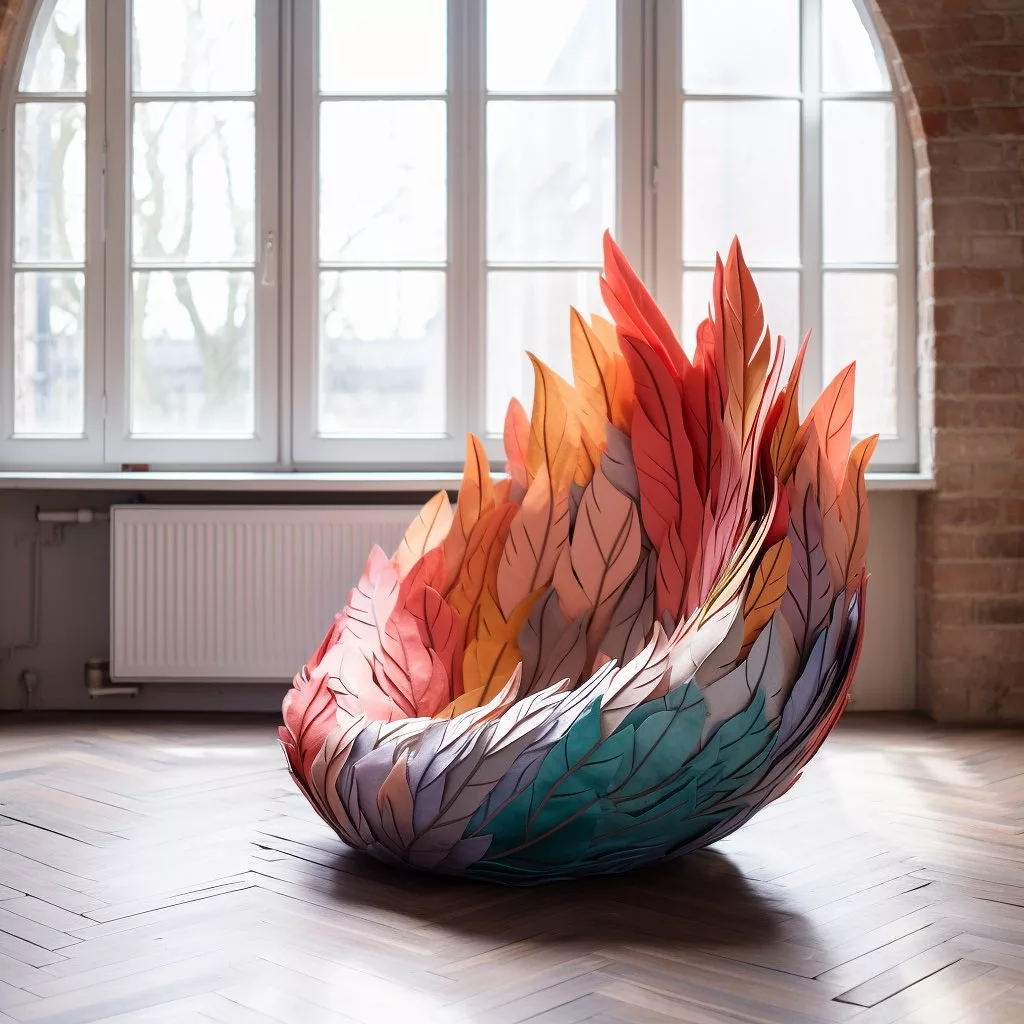 Explore the versatility of feather-inspired bean bags, perfect for lounging, reading, or gaming.