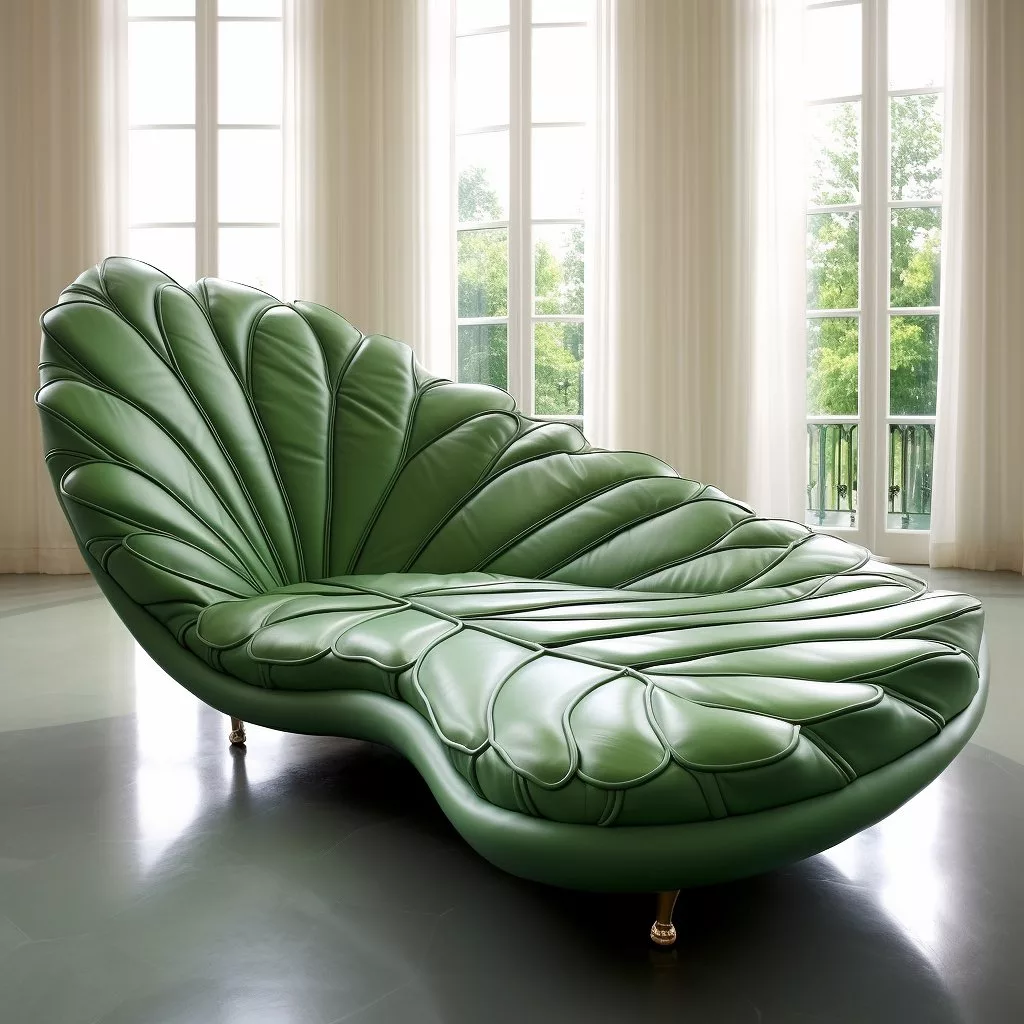 Embracing Nature with Leaf-Inspired Couch Designs