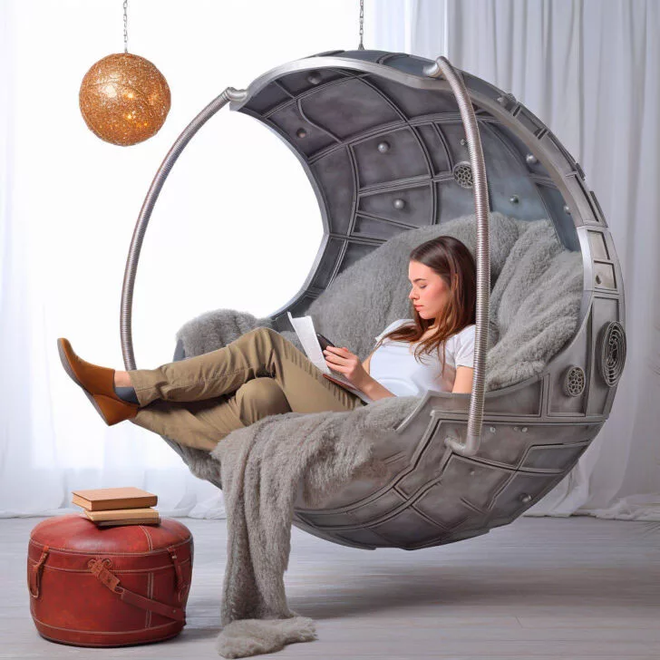 Explore the exciting designs of the newly unveiled Star Wars-inspired egg loungers.