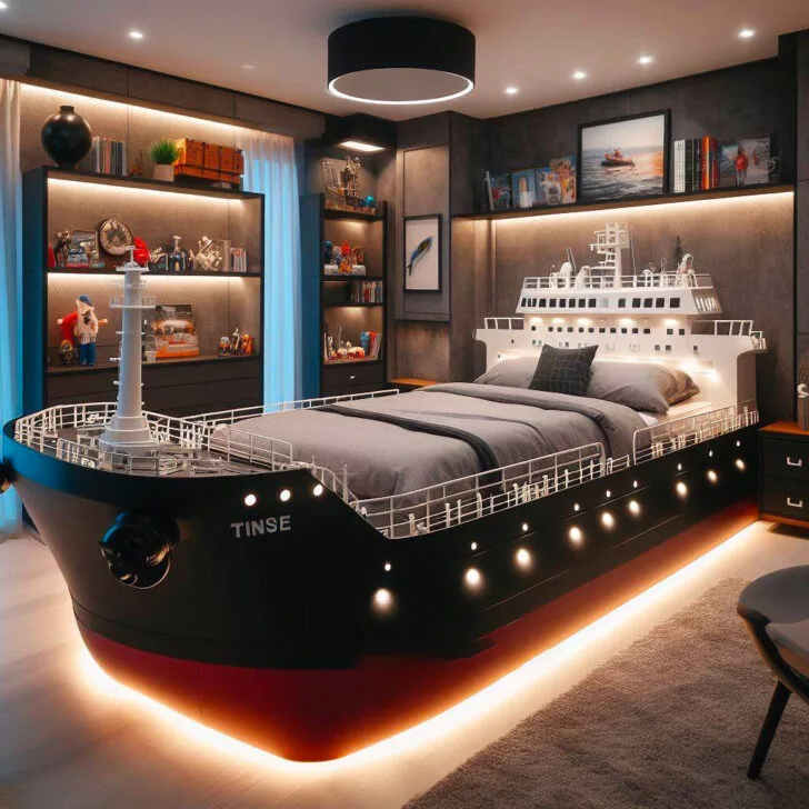 Cargo Ship Shaped Kids Beds: Turn Bedtime into Exciting Adventures