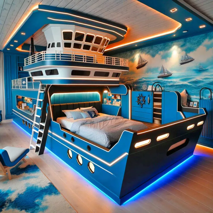 Discovering Movie Vehicles Inspired Kids Beds