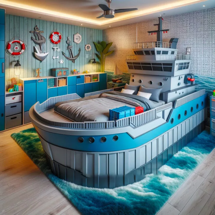 Cargo Ship Shaped Kids Beds: Turn Bedtime into Exciting Adventures