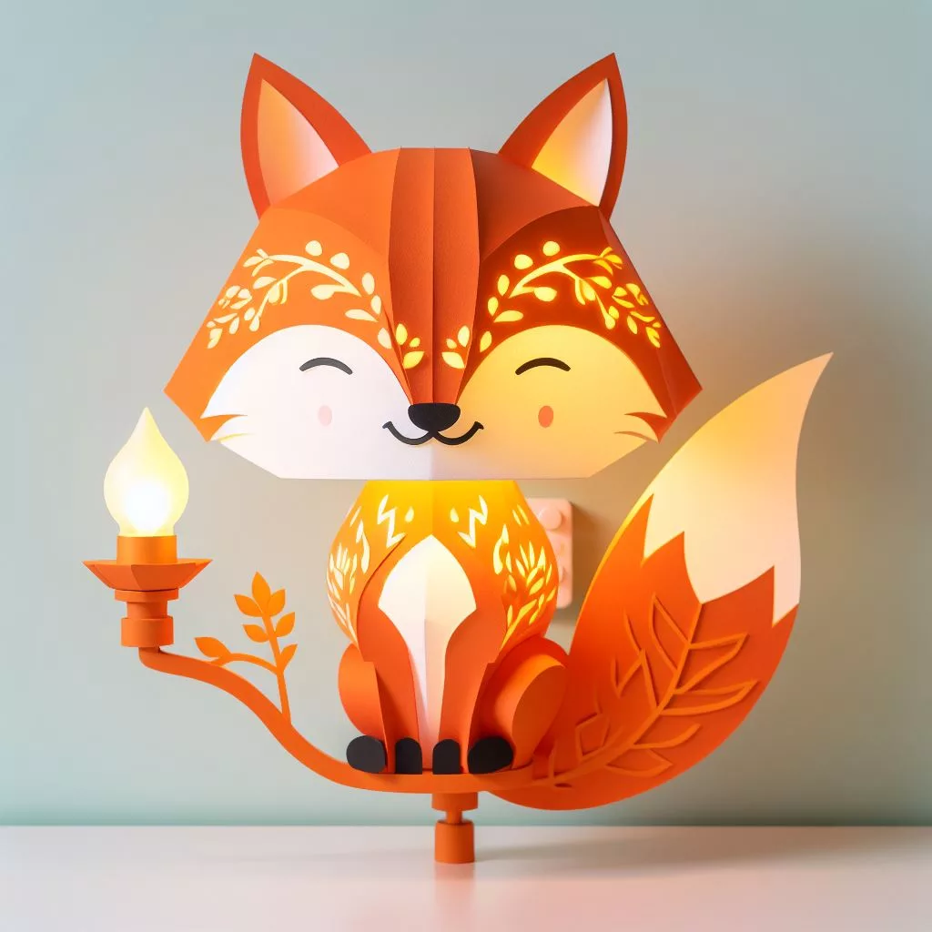 Geometric and Artistic Expressions in Animal Lampshades