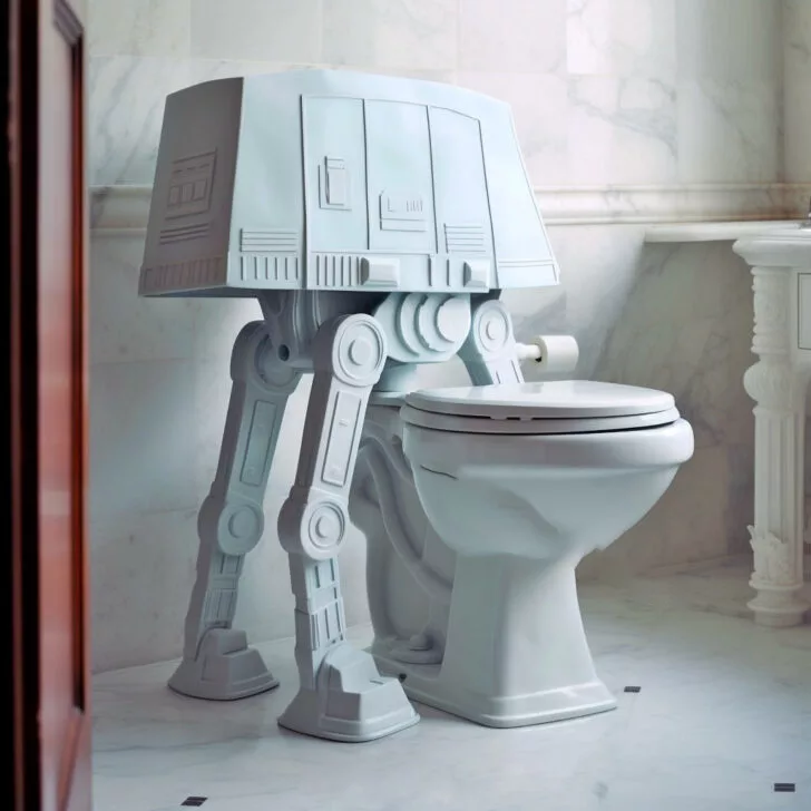 Channeling the Force with Unique Toilet Paper Holders