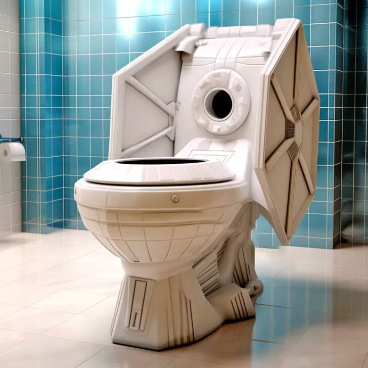 Unique Star Wars Toilets that channel the Force when nature calls