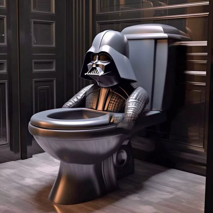 Unique Star Wars Toilets that channel the Force when nature calls