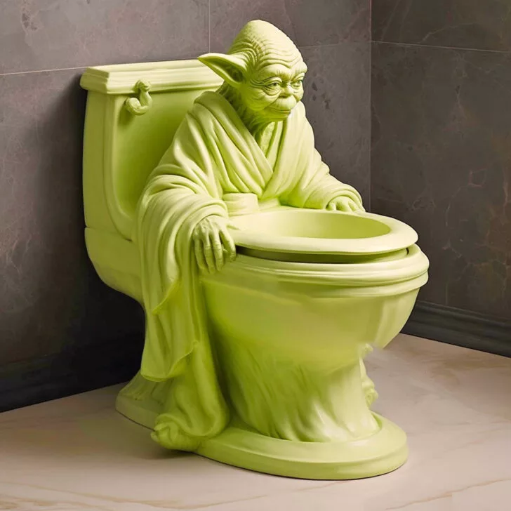 Galactic Elegance: Transform Your Bathroom with Star Wars Toilets