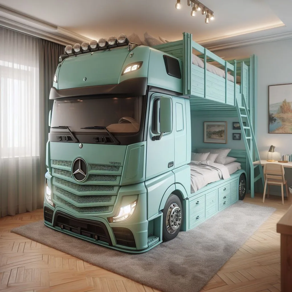 Unique Bunk Truck Designs for Kids