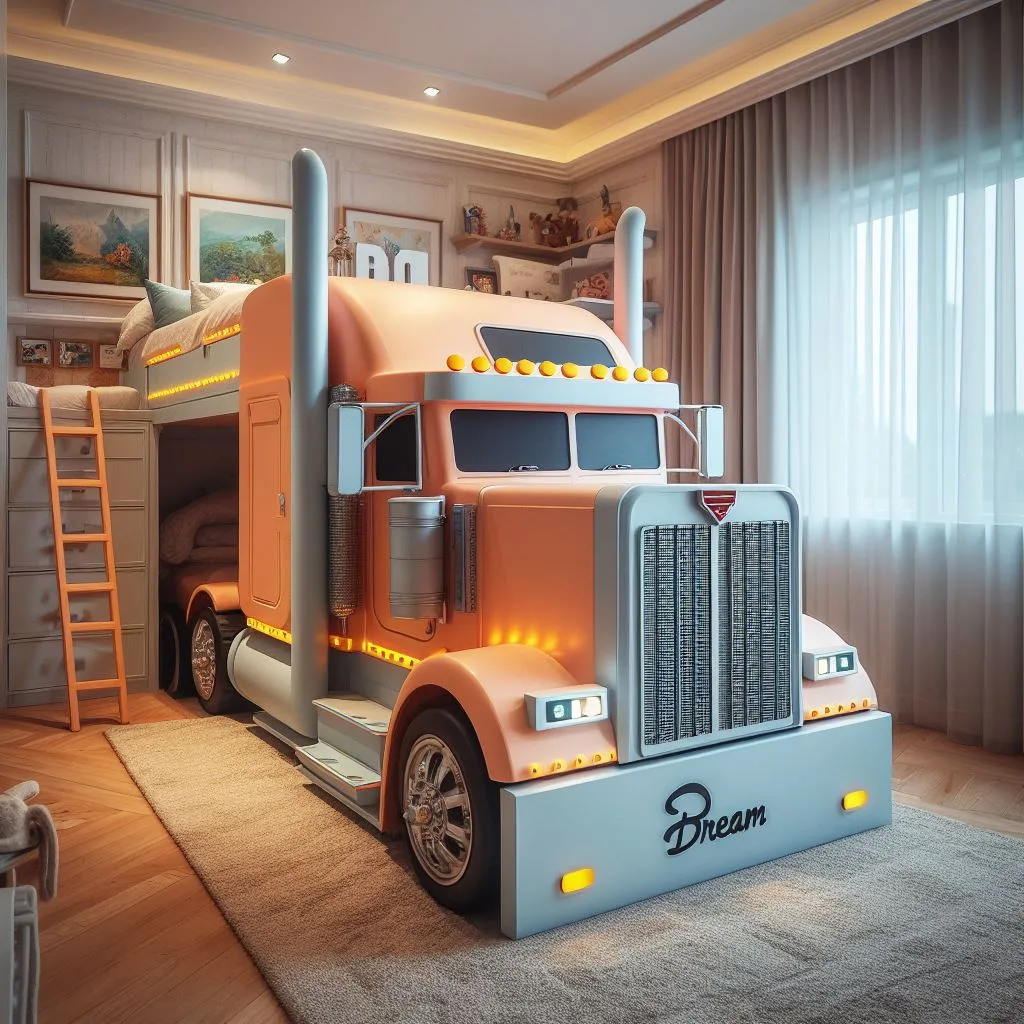 Rev Up Your Child's Imagination: Bunk Inspired Truck Beds for Thrilling ...