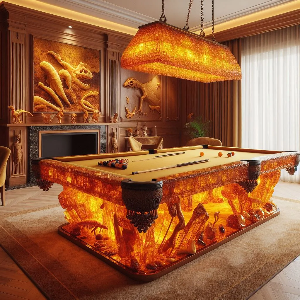 Benefits of Using Amber Resin in Billiard Tables