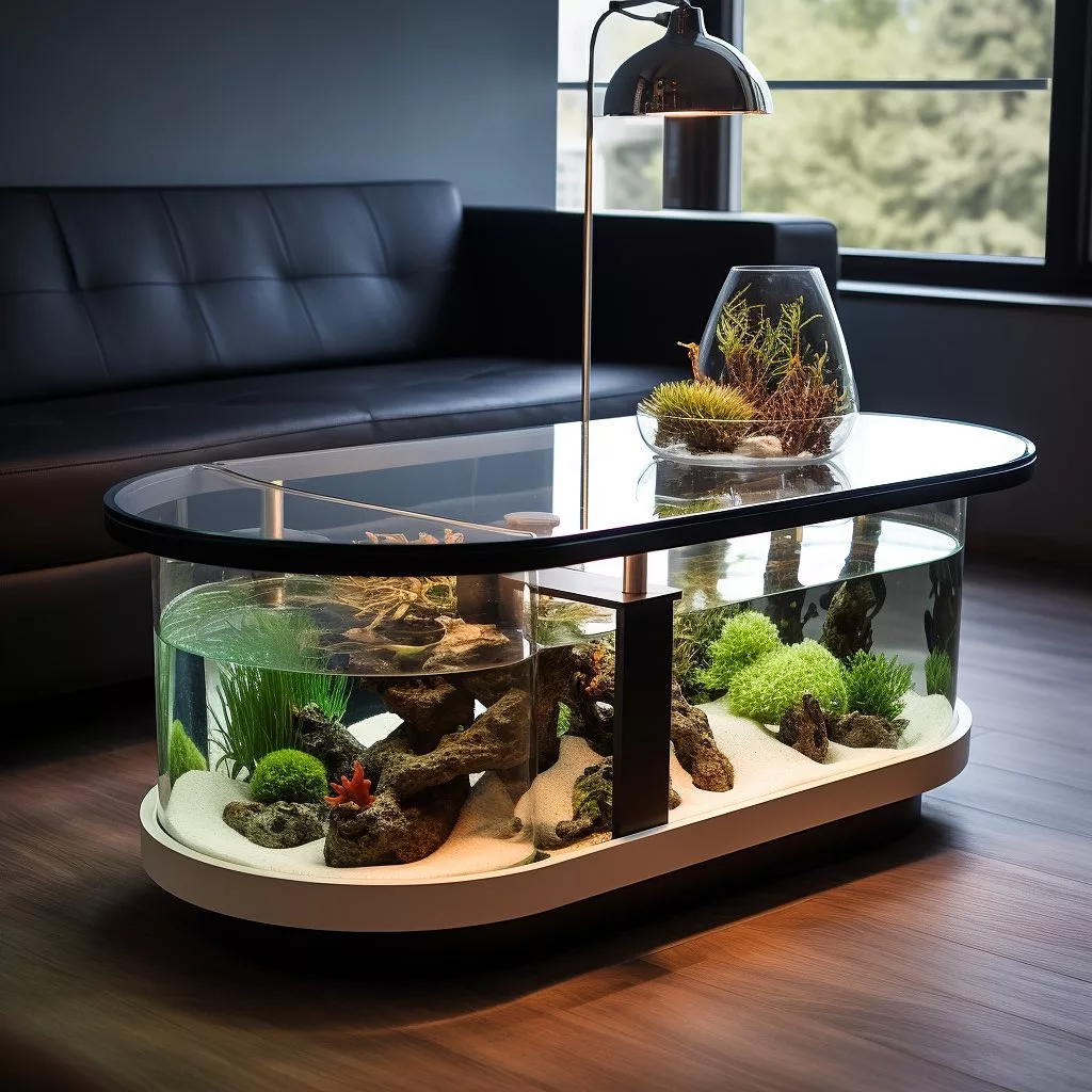 Unique Aquarium Coffee Table Designs