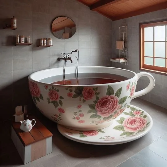 The Unique Design of Teacup Bathtubs