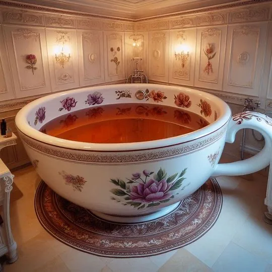 Japanese Soaking Teacup Tub: A Unique Bathing Experience