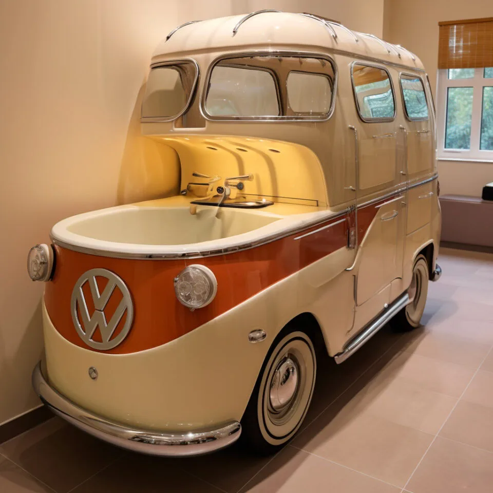 Volkswagen Type 2 Bus Bathroom Vanities