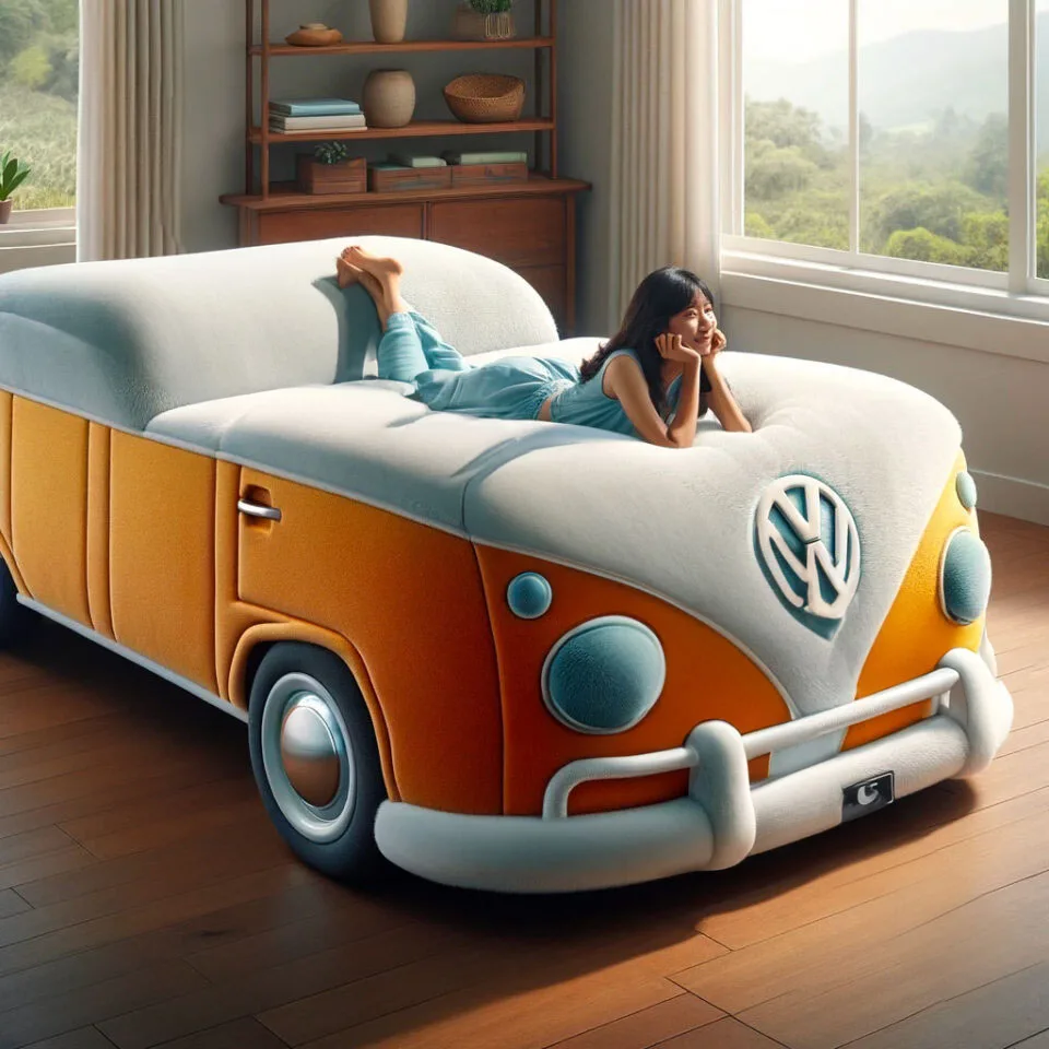 Volkswagen Type 2 Bus Shaped Loungers