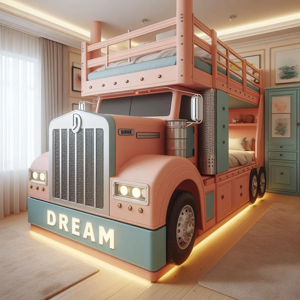 Rev Up Your Child's Imagination: Bunk Inspired Truck Beds for Thrilling ...