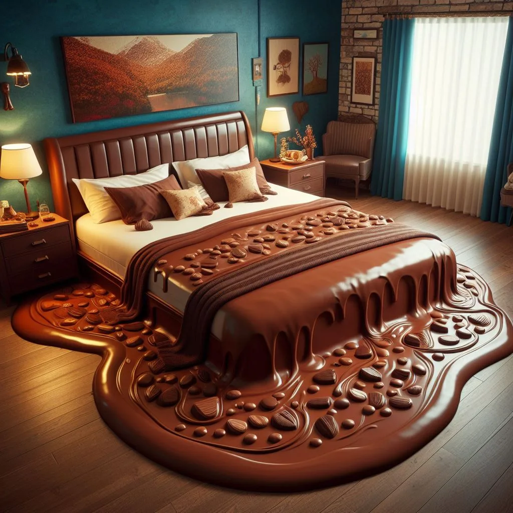 Making Your Bed to Impress with Chocolate Brown Accents