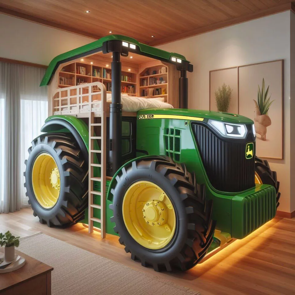 Dream Big: Giant Tractor Kids Beds for Adventure-Filled Slumber