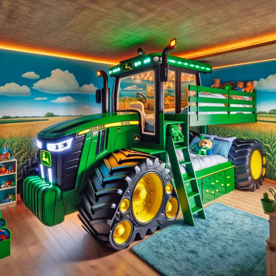 Dream Big: Giant Tractor Kids Beds for Adventure-Filled Slumber