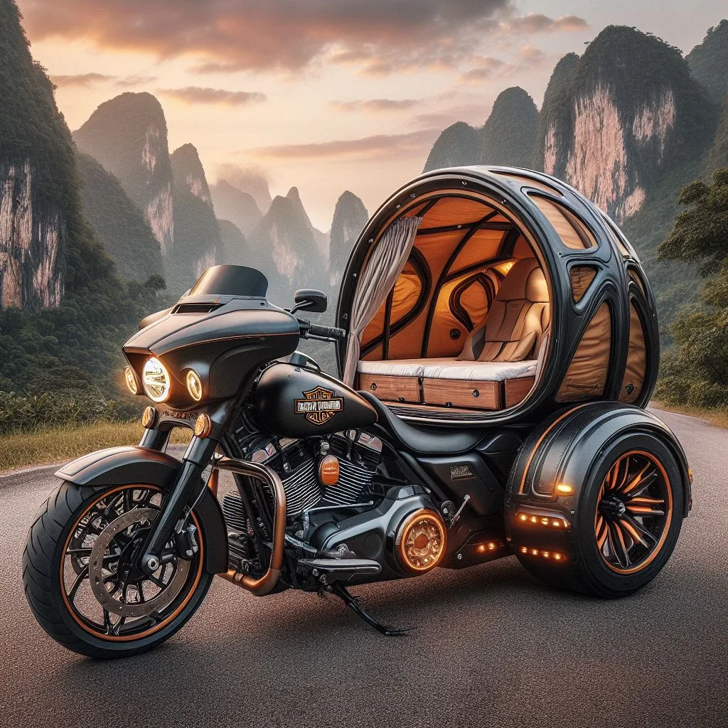 Ride and Rest: Harley Davidson Camper for Unforgettable Journeys