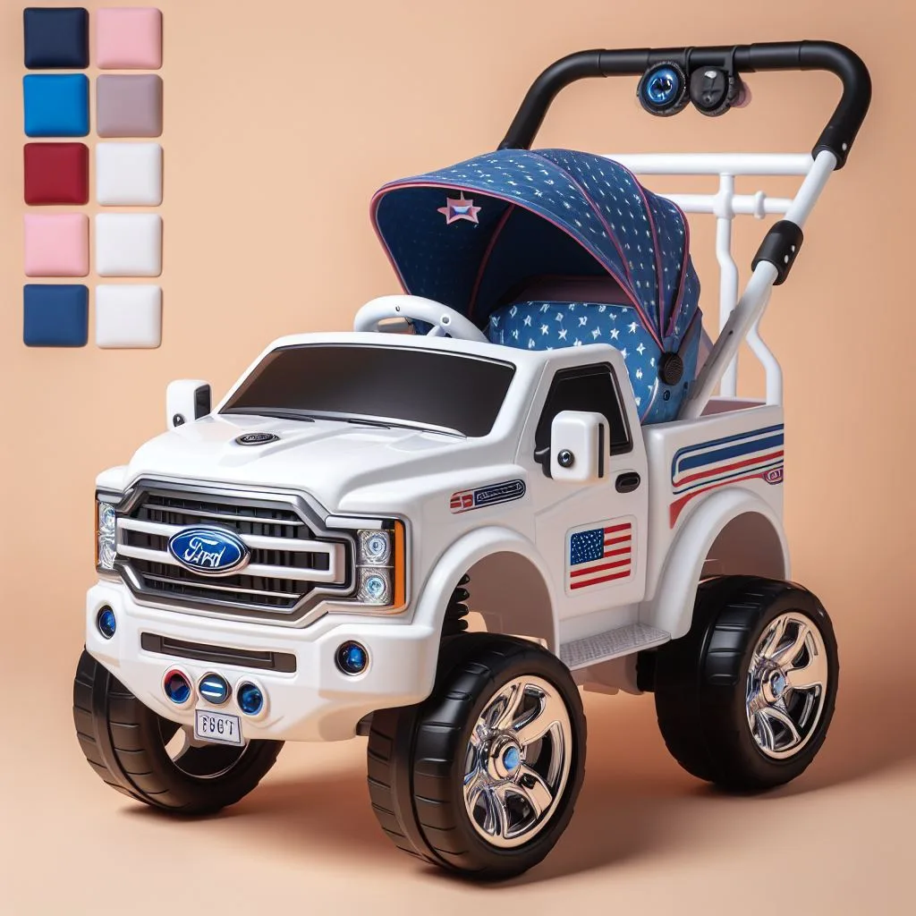 Ride in Style: Pickup Truck Stroller for Your Little Adventurer