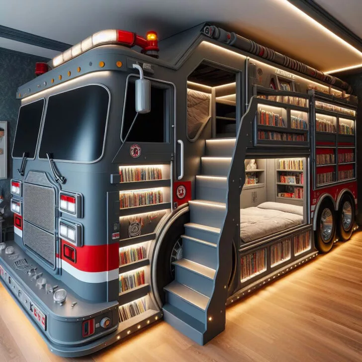 Benefits of Police and Firetruck Kids Bunk Beds