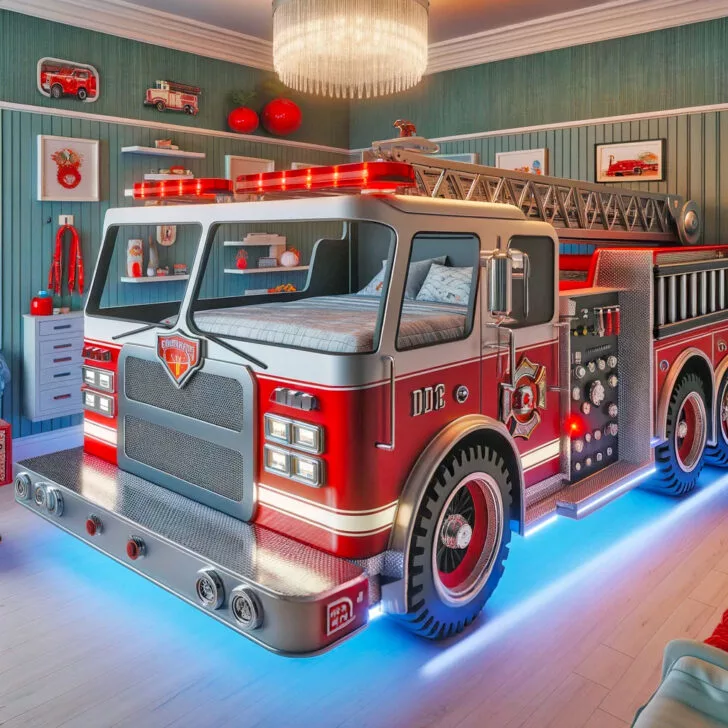 Unique Features of Police and Firetruck Kids Bunk Beds