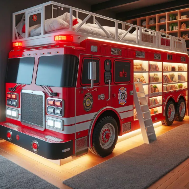 Unique Features of Police and Firetruck Kids Bunk Beds