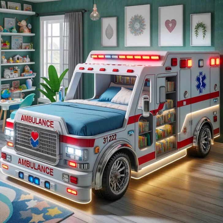 Design Options for Police and Firetruck Kids Bunk Beds