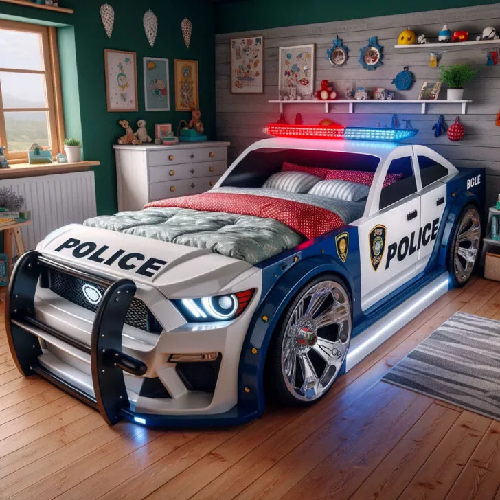 Safety Measures for Police and Firetruck Kids Bunk Beds