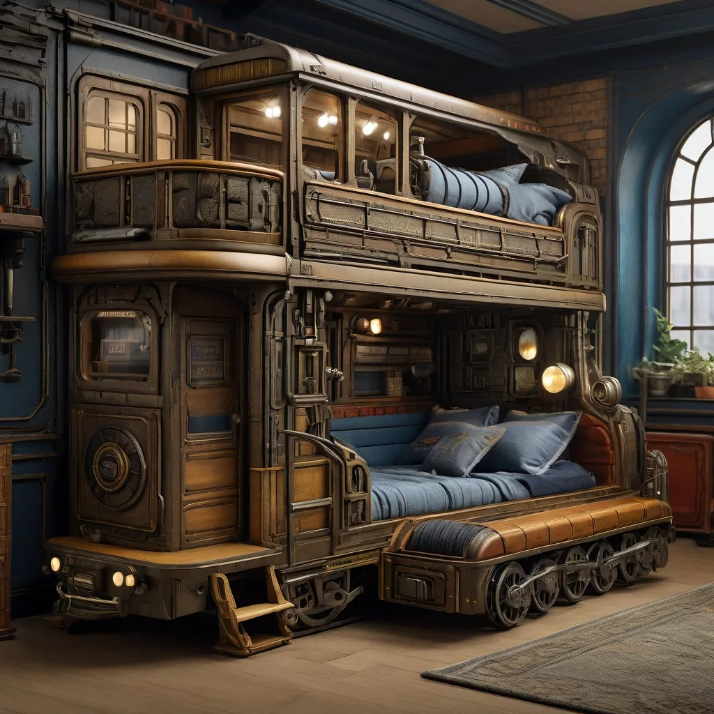 Creative Decorating Ideas for Train-Themed Bedrooms