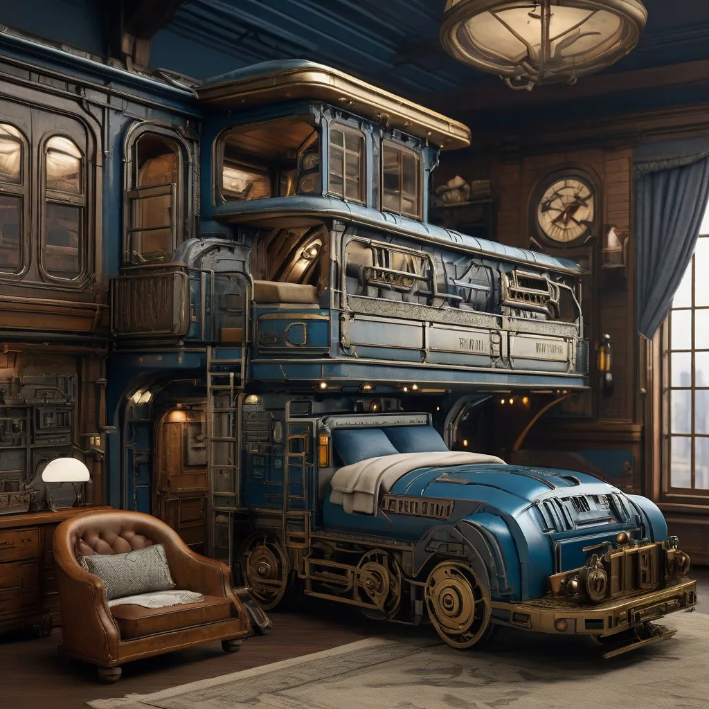 Choo-Choo to Dreamland: Explore the Magic of a Train Bunk Bed