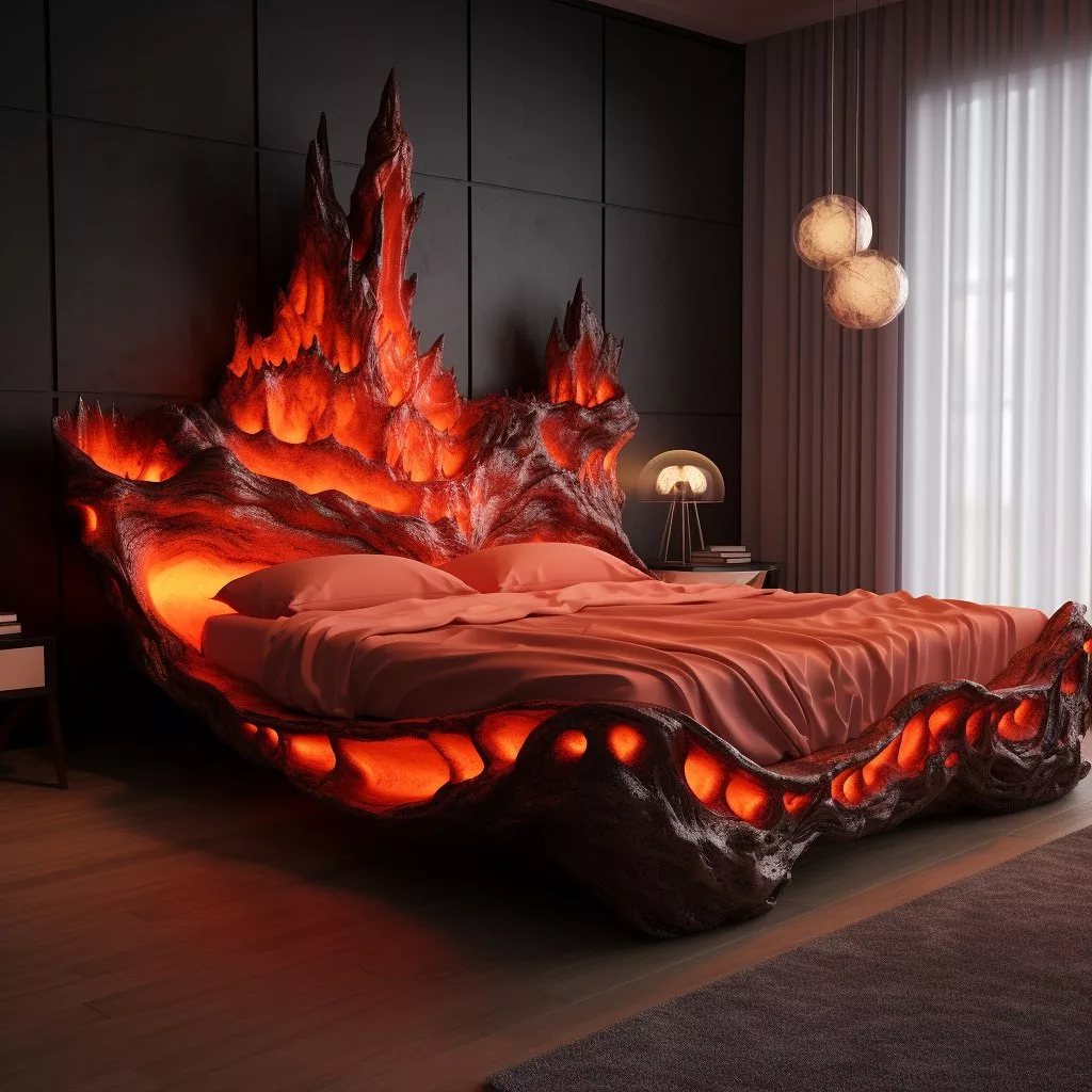 Comfy Futon Mattress for Volcano Beds