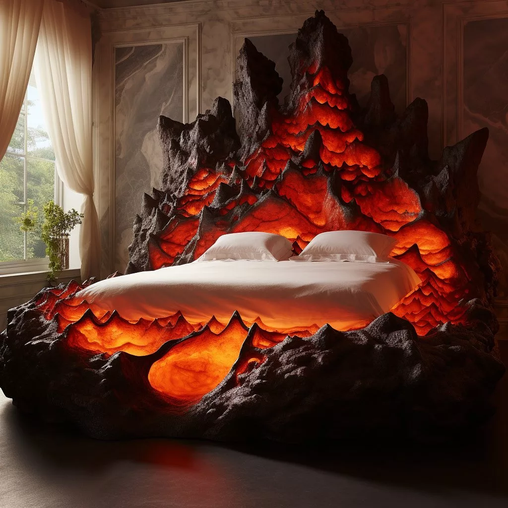 Volcano Bed: Sleep in the Lap of Natural Majesty