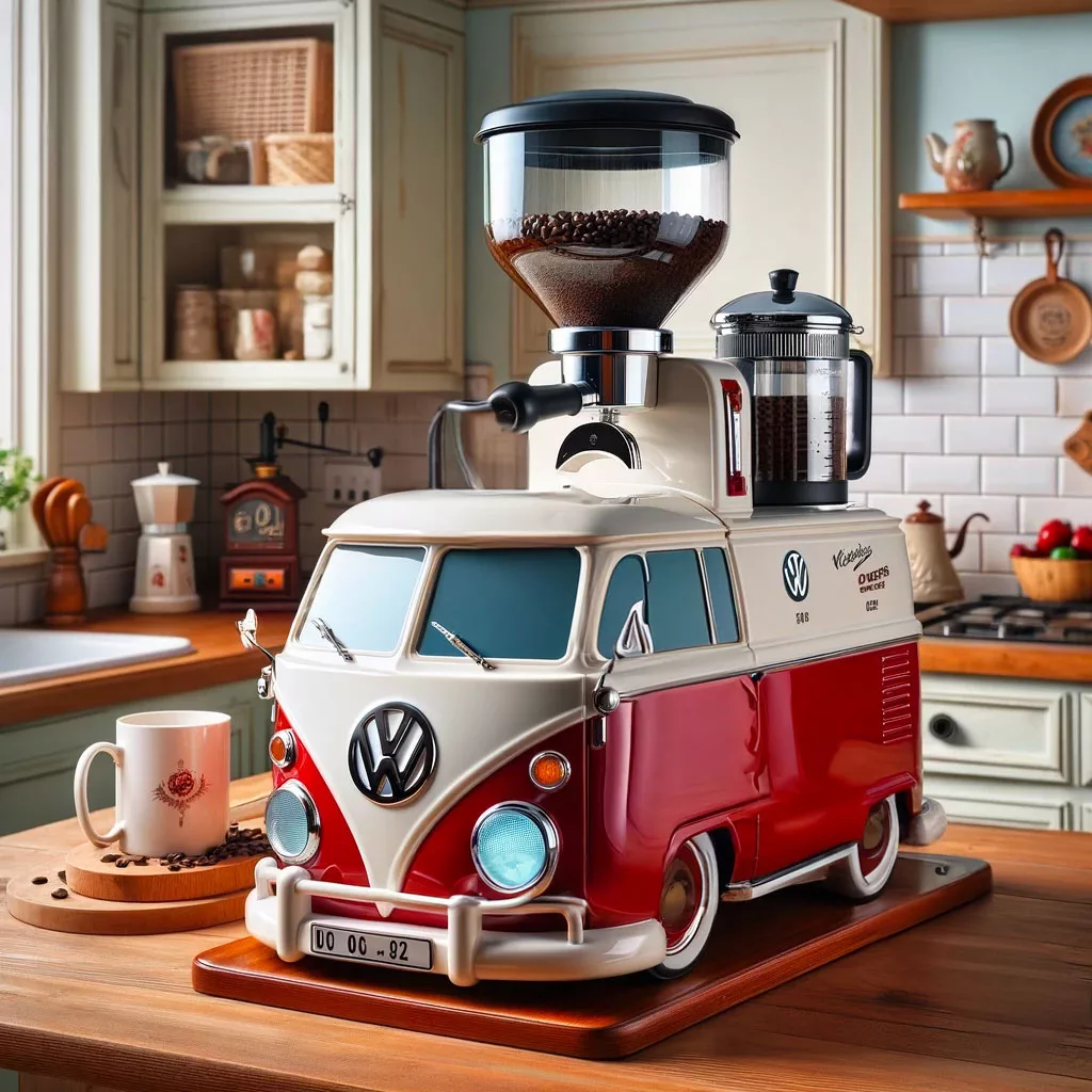 The Charm of Vintage Volkswagen Bus Coffee Makers