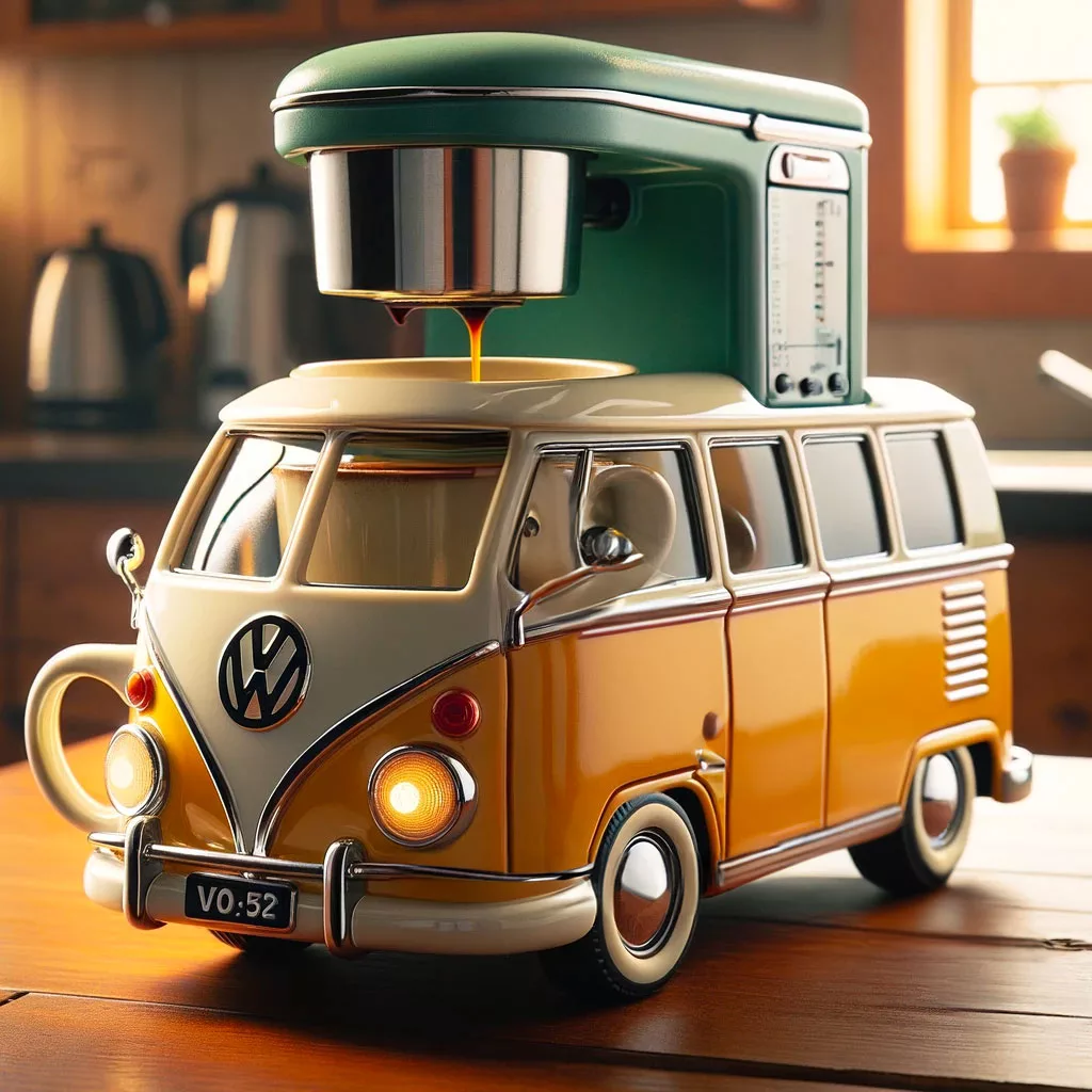 Volkswagen Bus Coffee Makers: Brew Your Java with Retro Flair