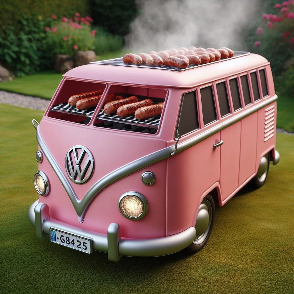 Evolution of the Volkswagen Bus into Iconic Grills