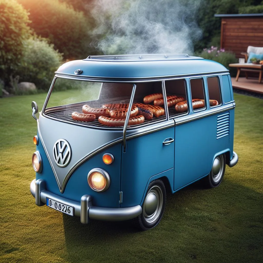 Volkswagen Bus Griller: Bring the Classic VW Vibe to Your BBQ