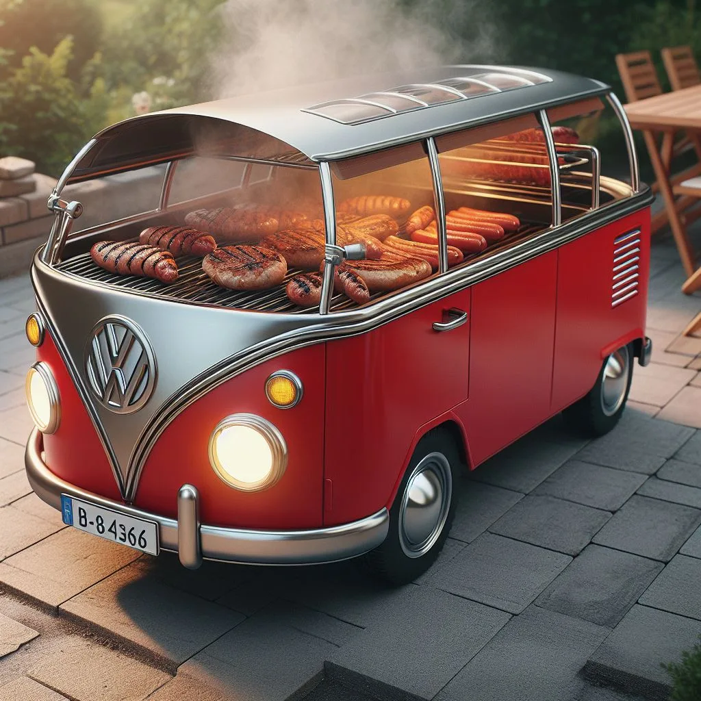 Volkswagen Bus Griller: Bring the Classic VW Vibe to Your BBQ