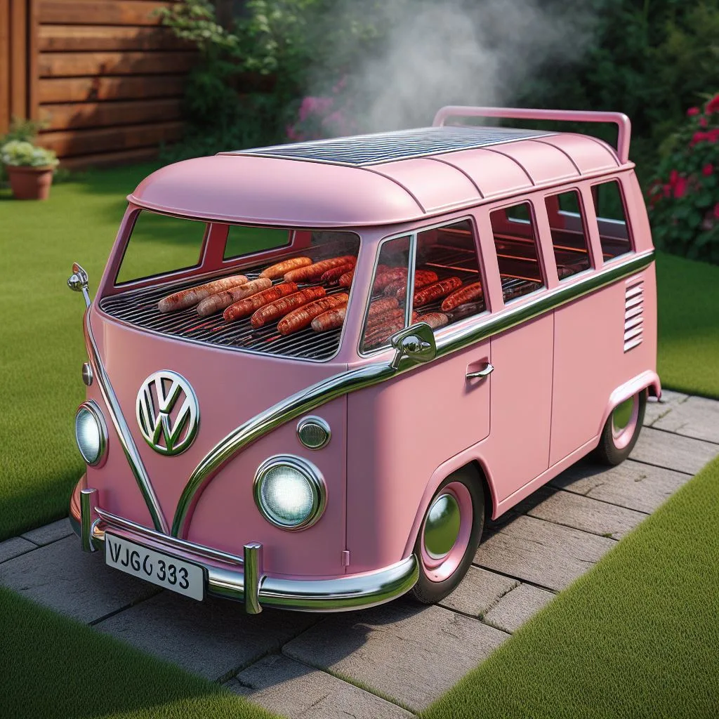 Unique Design Elements in Volkswagen Bus Griller Models