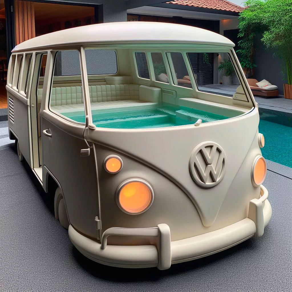 Where to Find or Purchase Volkswagen Bus Hot Tubs