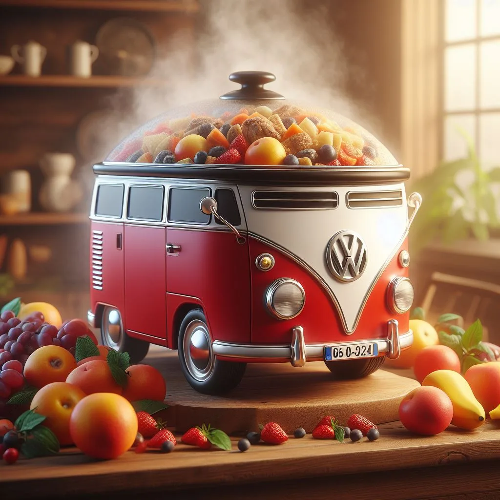 Benefits of Utilizing Volkswagen Bus Inspired Kitchen Appliances