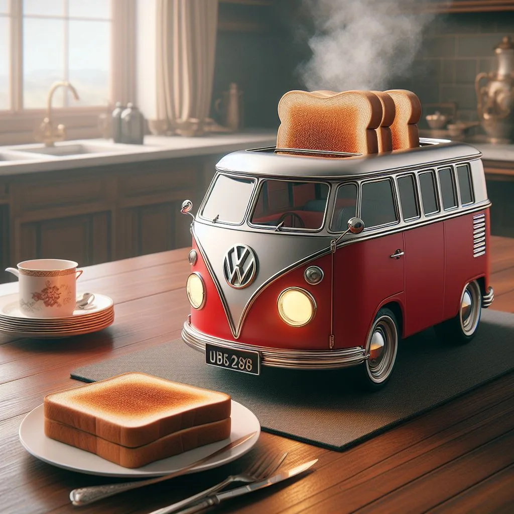 Volkswagen Bus Inspired Toaster