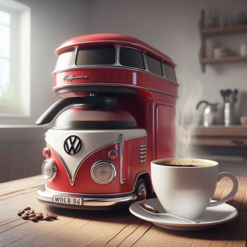 Volkswagen Bus Inspired Coffee Maker