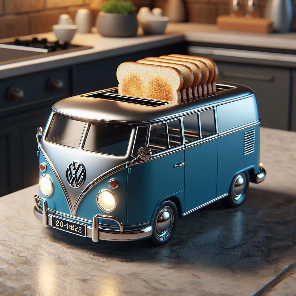 Volkswagen Bus Inspired Toaster