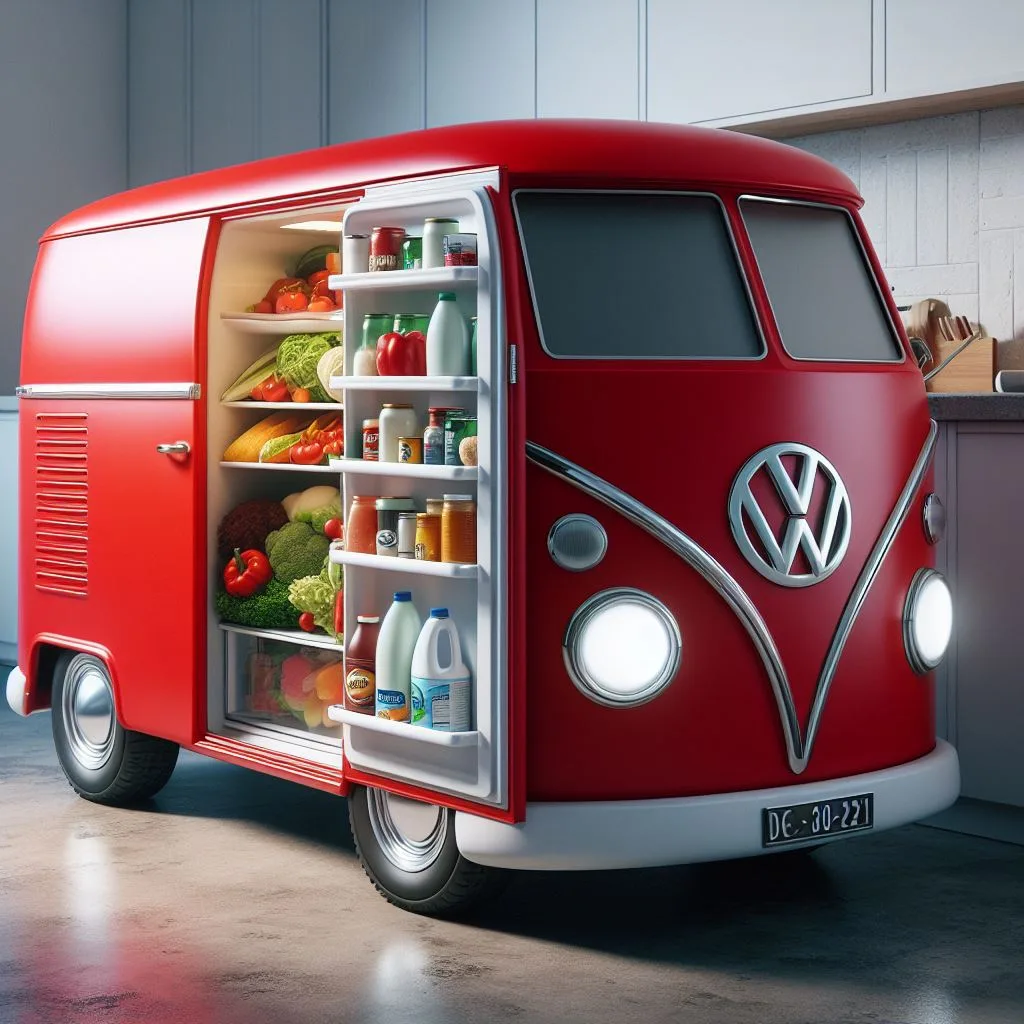 Crafting Your Kitchen with VW Bus-Inspired Appliances