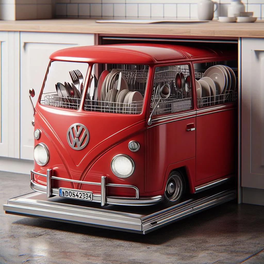 Crafting Your Kitchen with VW Bus-Inspired Appliances